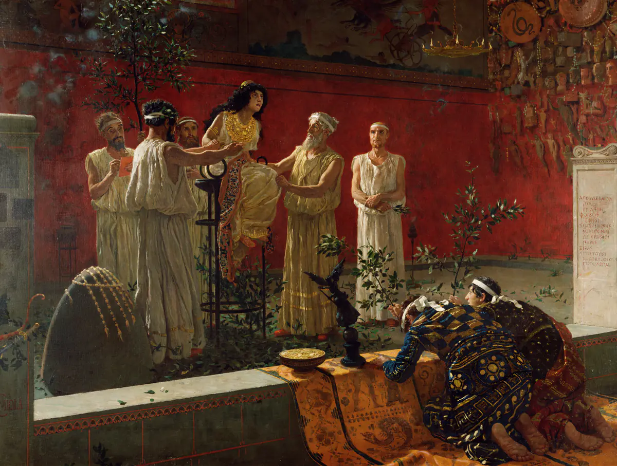 L'Oracle - Camillo Miola