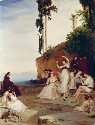 Tarentelle - Carl Blechen