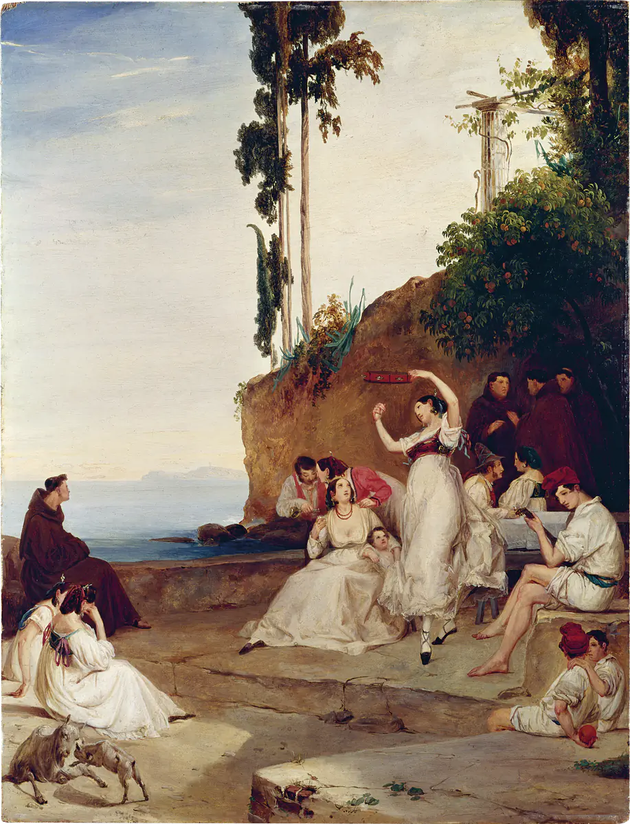 Tarentelle - Carl Blechen