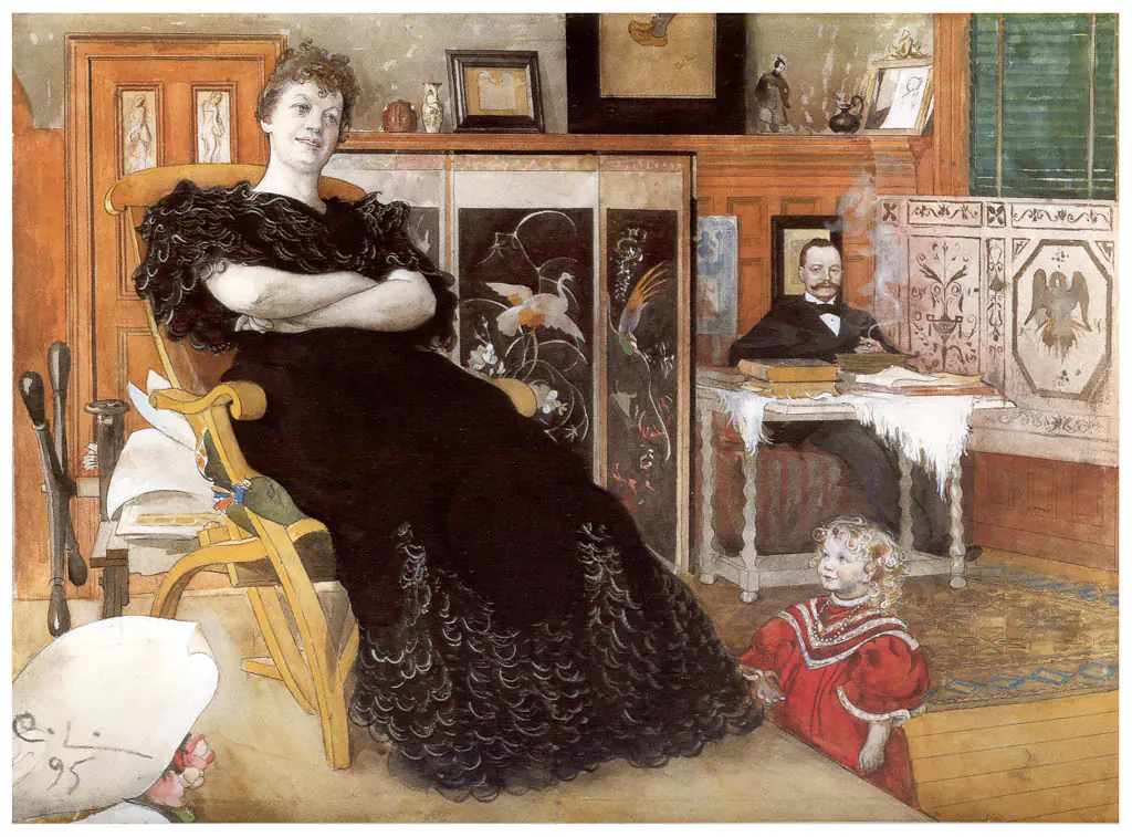 Anna Pettersson - Carl Larsson