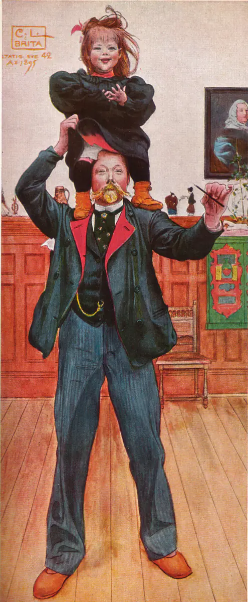 Brita et moi - Carl Larsson