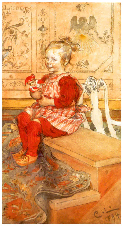 Lisbeth, 1894 - Carl Larsson