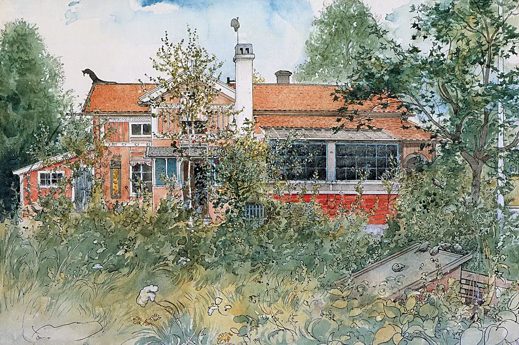 La Petite Maison - Carl Larsson