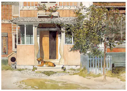 La Véranda - Carl Larsson