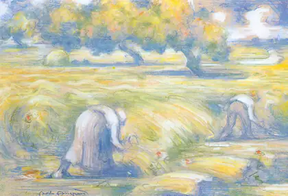Blé - Charles Angrand