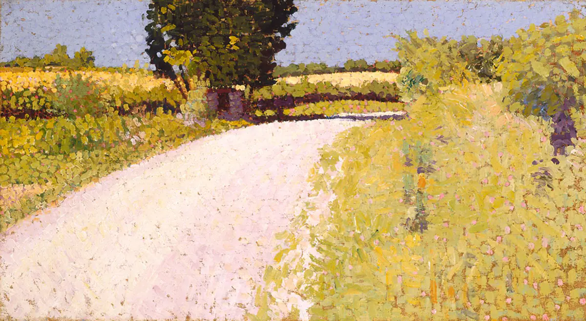 Chemin dans la campagne - Charles Angrand
