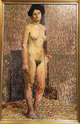 Nu debout - Charles Angrand