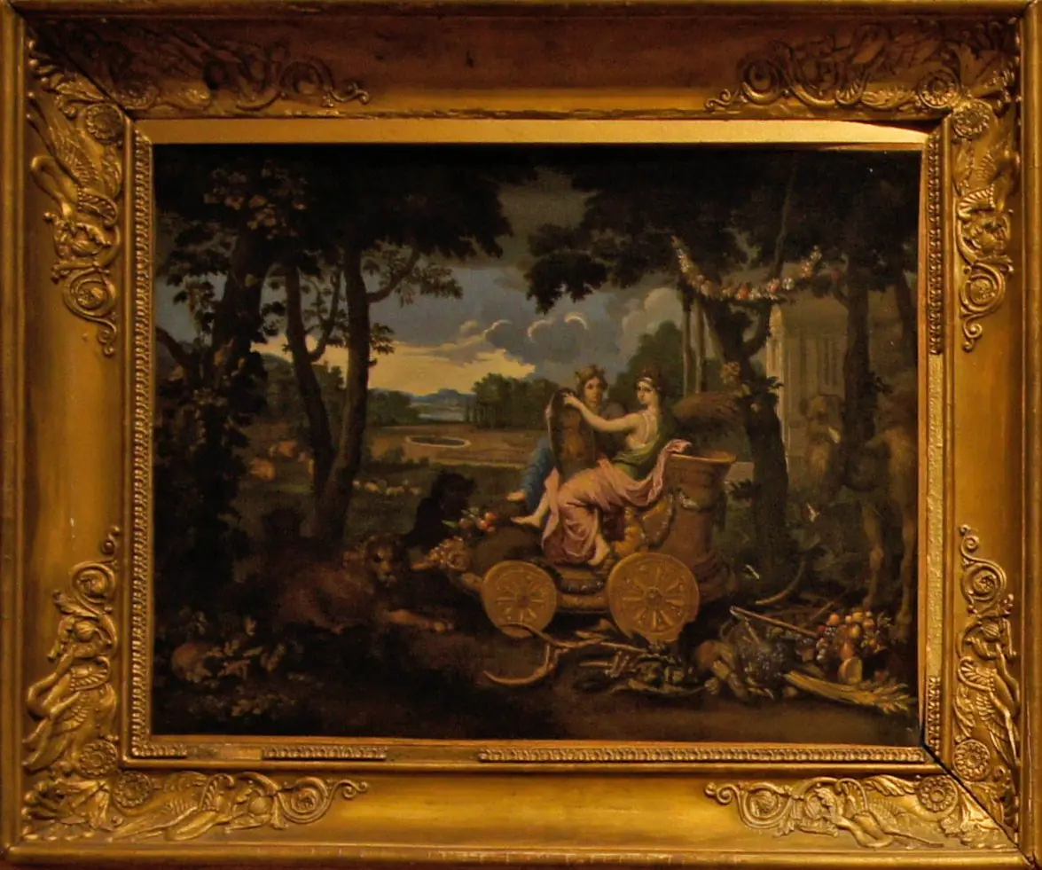 La Terre — les Quatre Éléments - Charles Le Brun