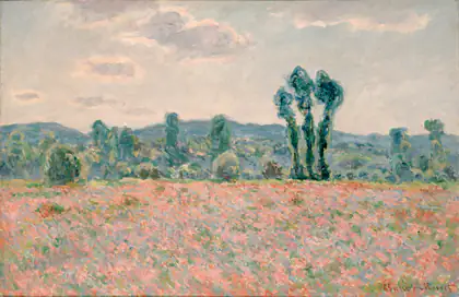 Champ de coquelicots - Claude Monet