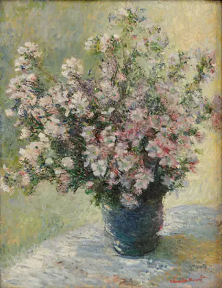 Vase de fleurs - Claude Monet