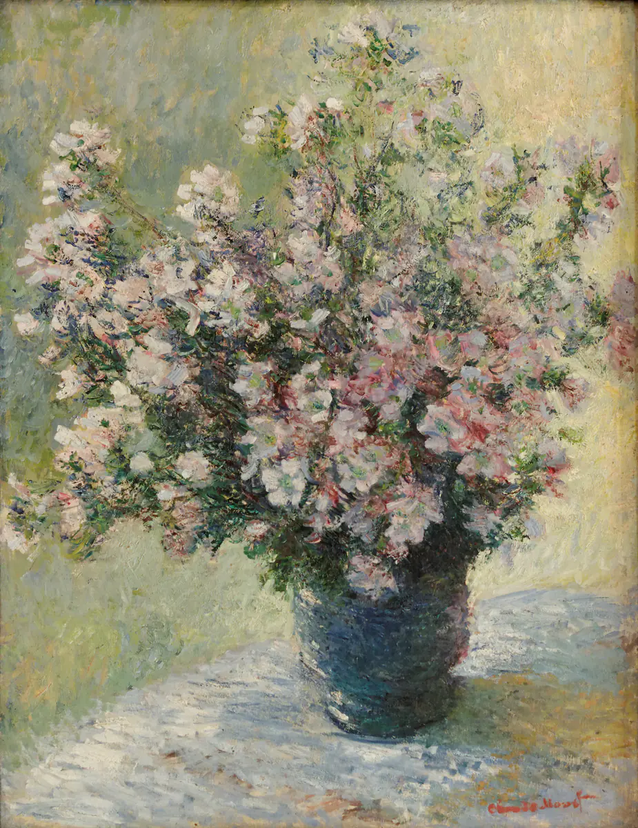 Vase de fleurs - Claude Monet