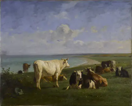 Le repos - Constant Troyon