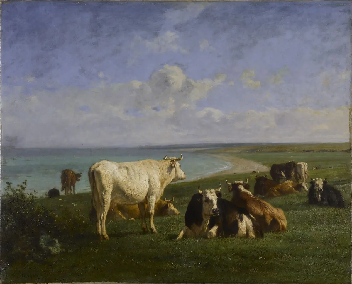 Le repos - Constant Troyon