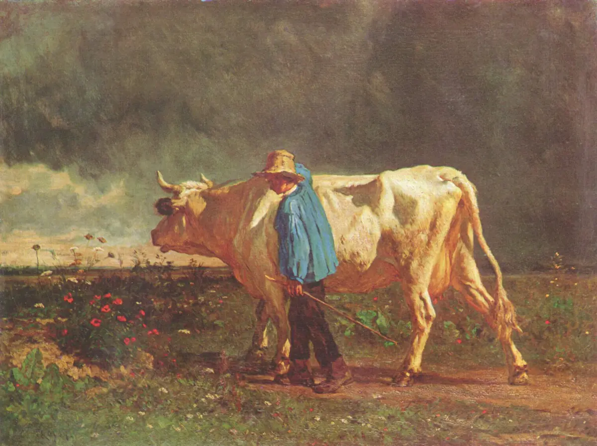 Le vacher - Constant Troyon