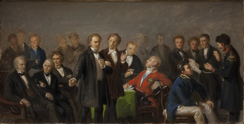 L'Assemblée constituante - Constantin Hansen