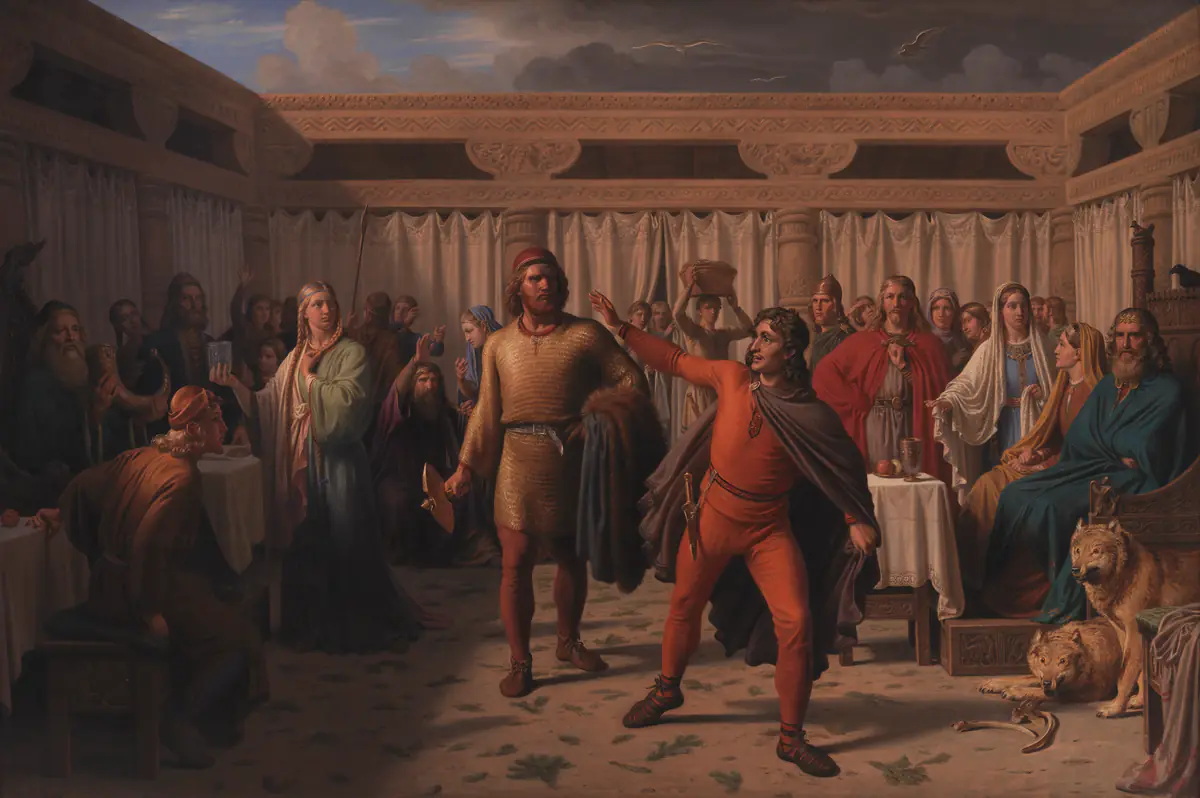 Le fête d'Aegir - Constantin Hansen