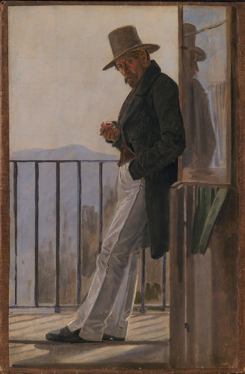 Le peintre Ditlev Blunck - Constantin Hansen