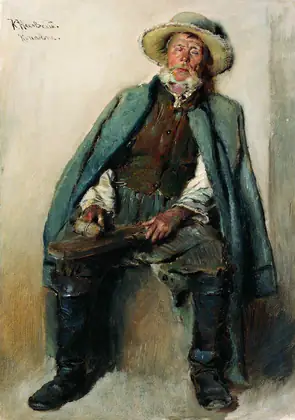 L’Aveugle - Constantin Makovski