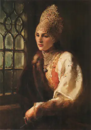La Boyarde - Constantin Makovski