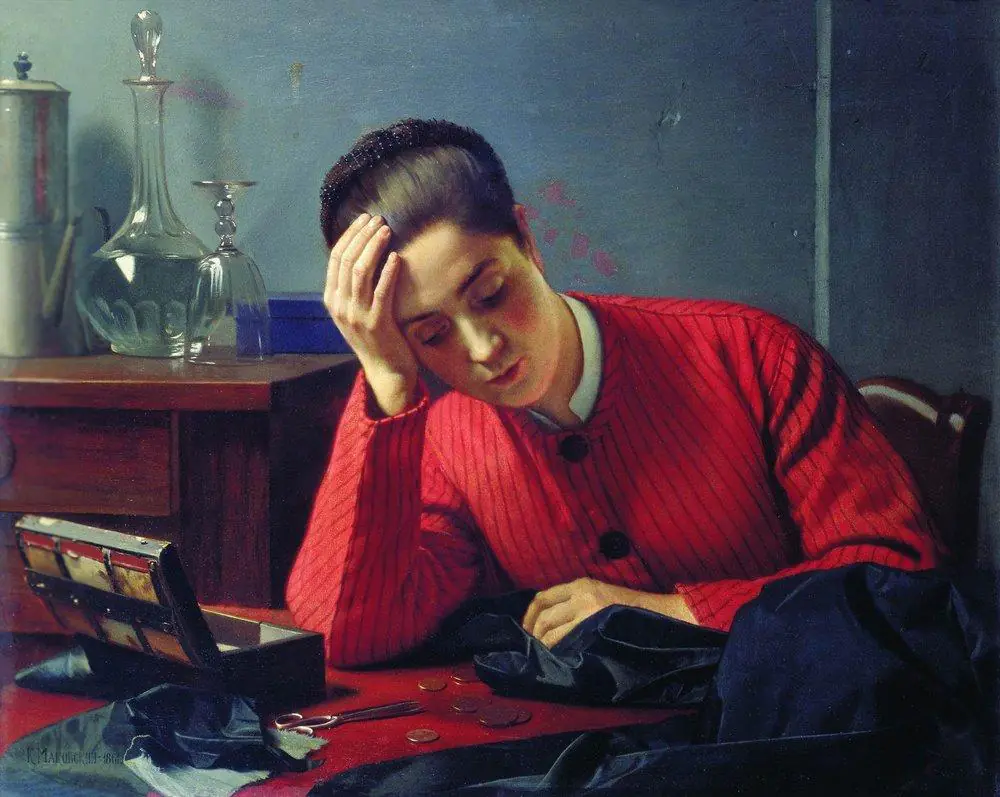 La Couturière - Constantin Makovski
