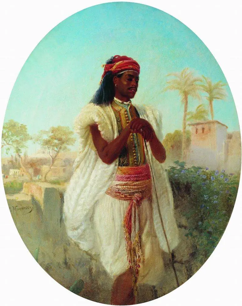 Une Habitante du Caire - Constantin Makovski