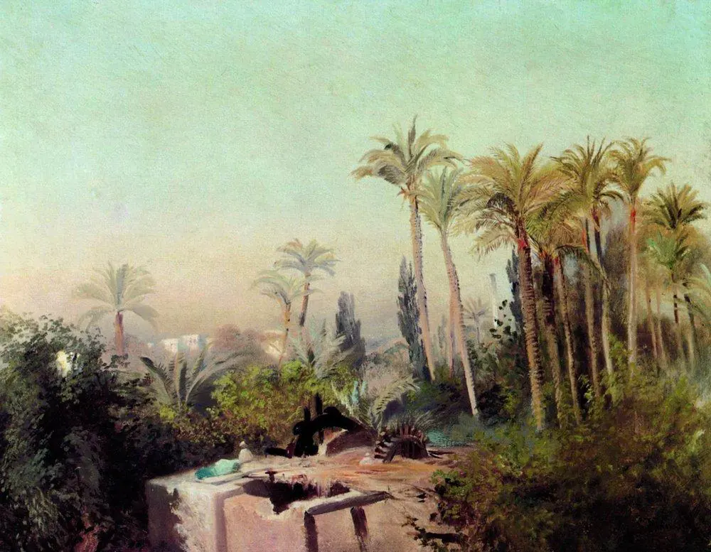 Irrigation en Égypte - Constantin Makovski