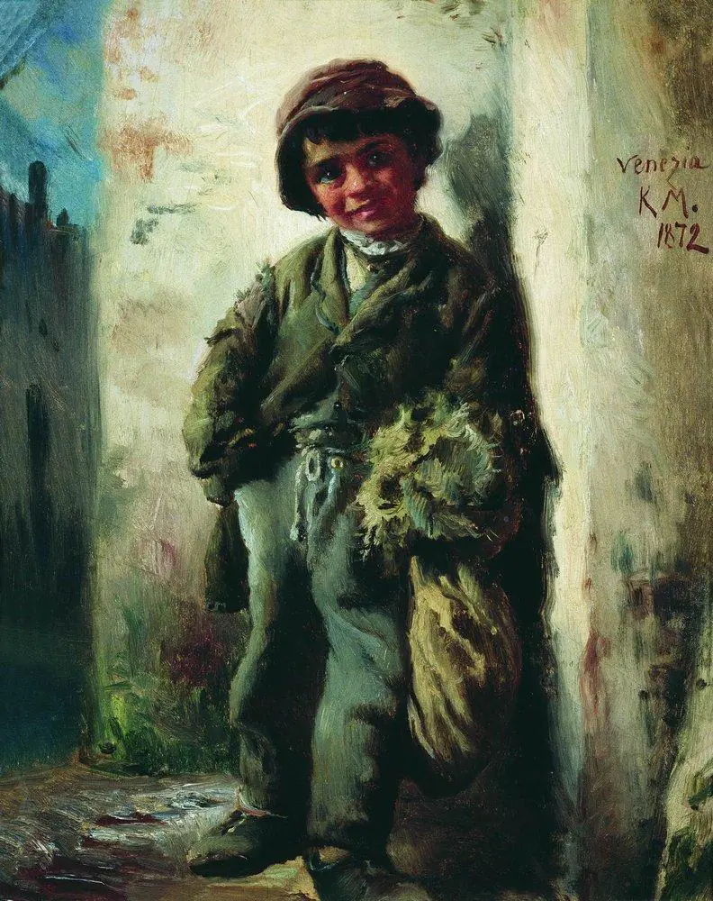 Le Petit Savoyard - Constantin Makovski
