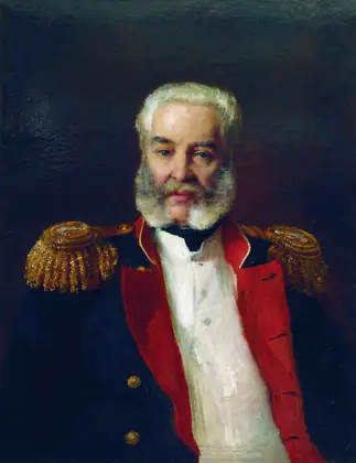 Portrait du comte Adlerberg - Constantin Makovski