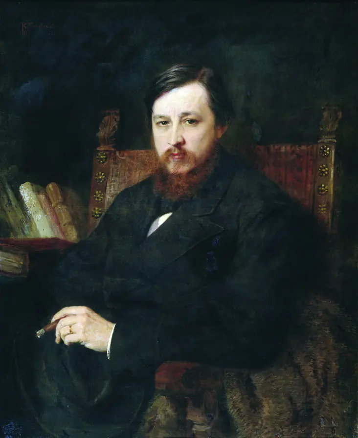 Portrait de Mikhaïl Azantchevski - Constantin Makovski
