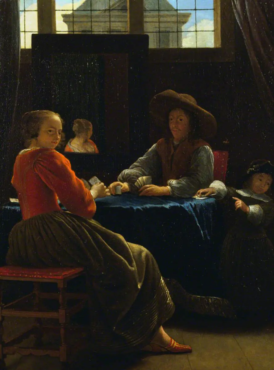 Le jeu de cartes - Cornelis de Man