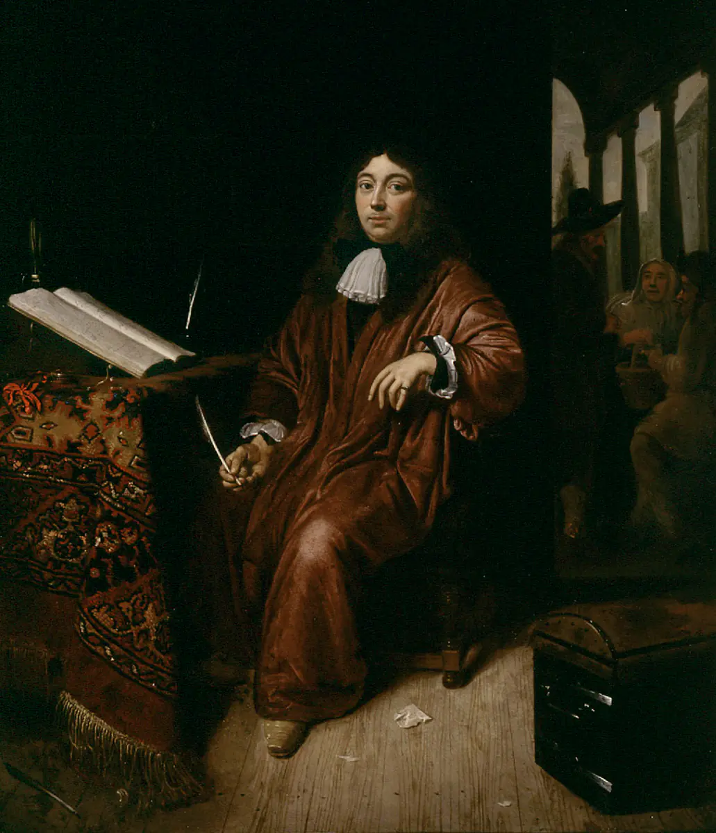 Portrait d'un scribe - Cornelis de Man