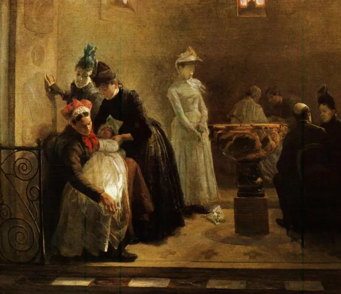 Le baptême - Cristóbal Rojas