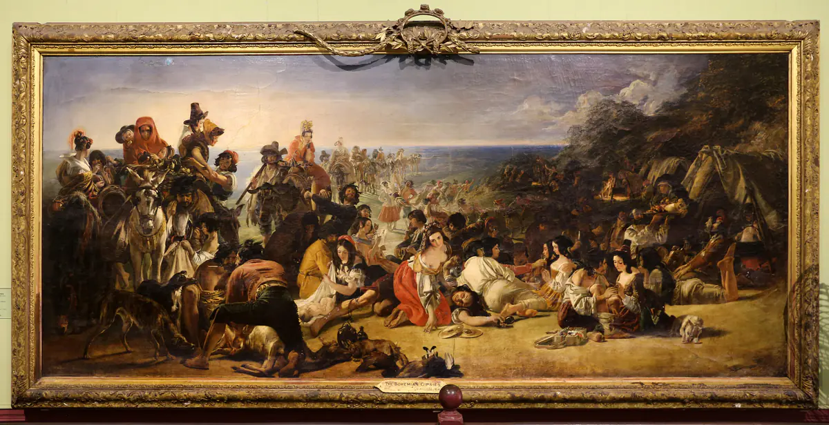 Les gitans bohèmes - Daniel Maclise