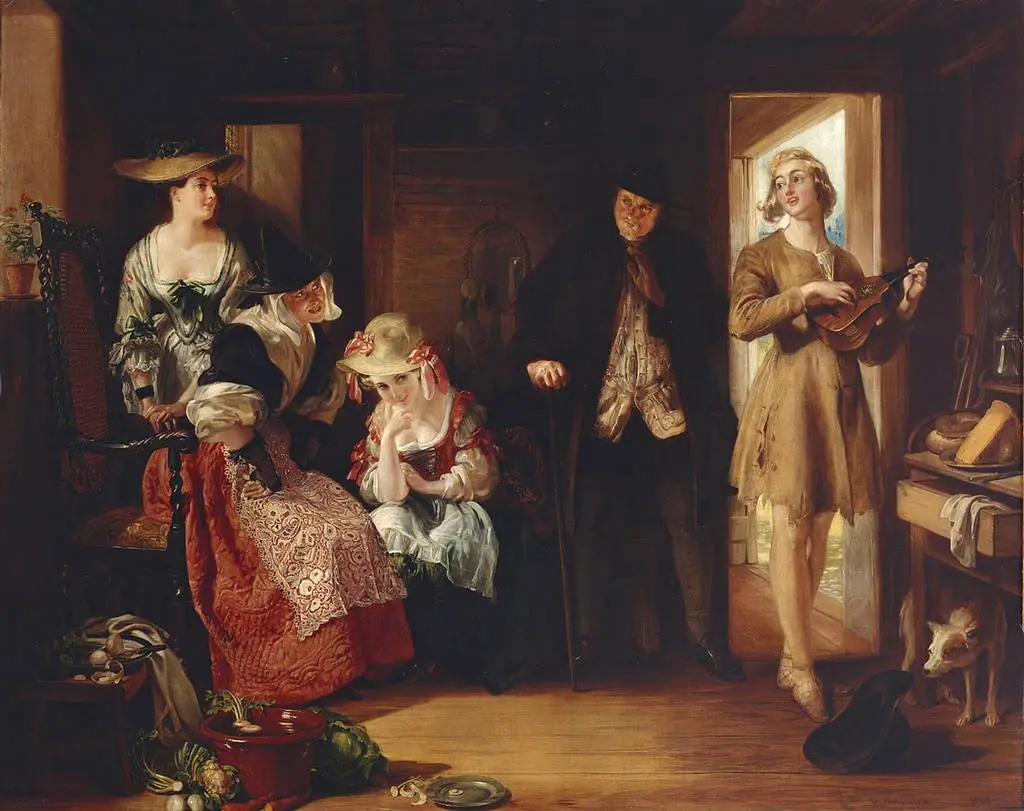 Une scène de Midas - Daniel Maclise