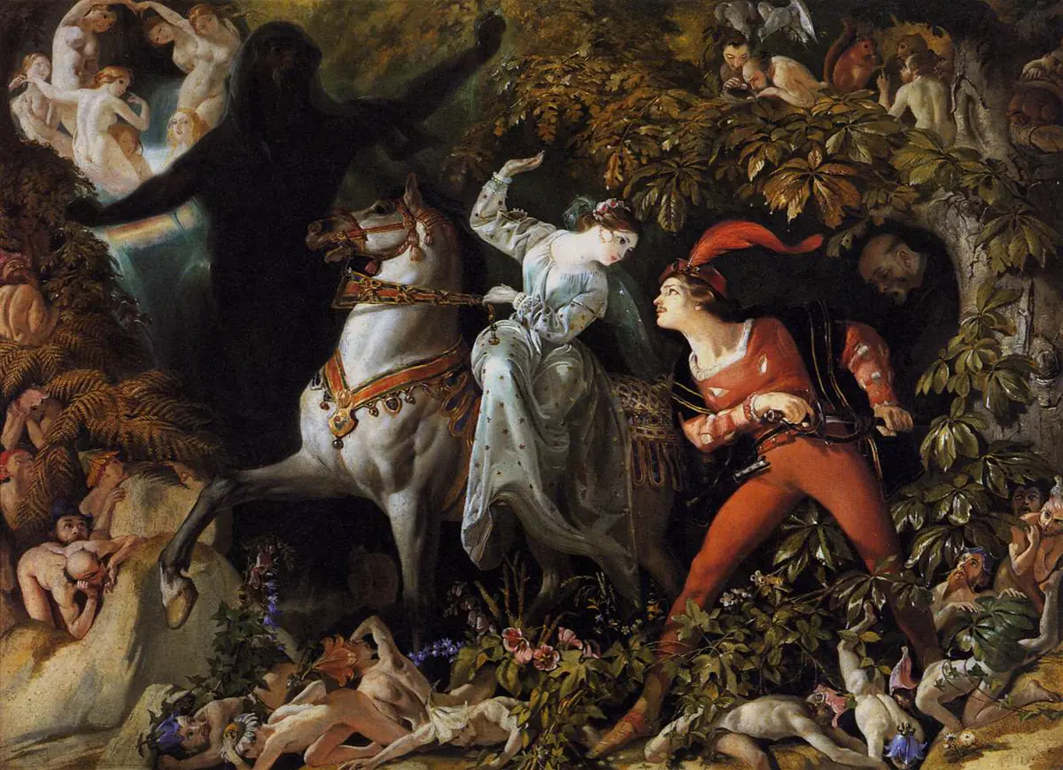 Une scène de "Ondine - Daniel Maclise