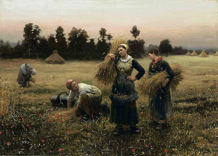 Les moissonneurs - Daniel Ridgway Knight