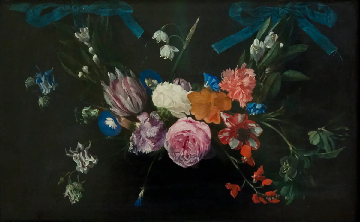 Guirlande de fleurs - Daniel Seghers