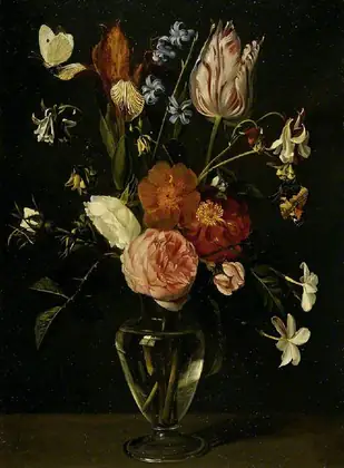 Un vase de fleurs - Daniel Seghers