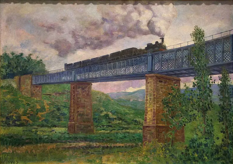 Le Viaduc d’Ormaiztegi - Darío de Regoyos