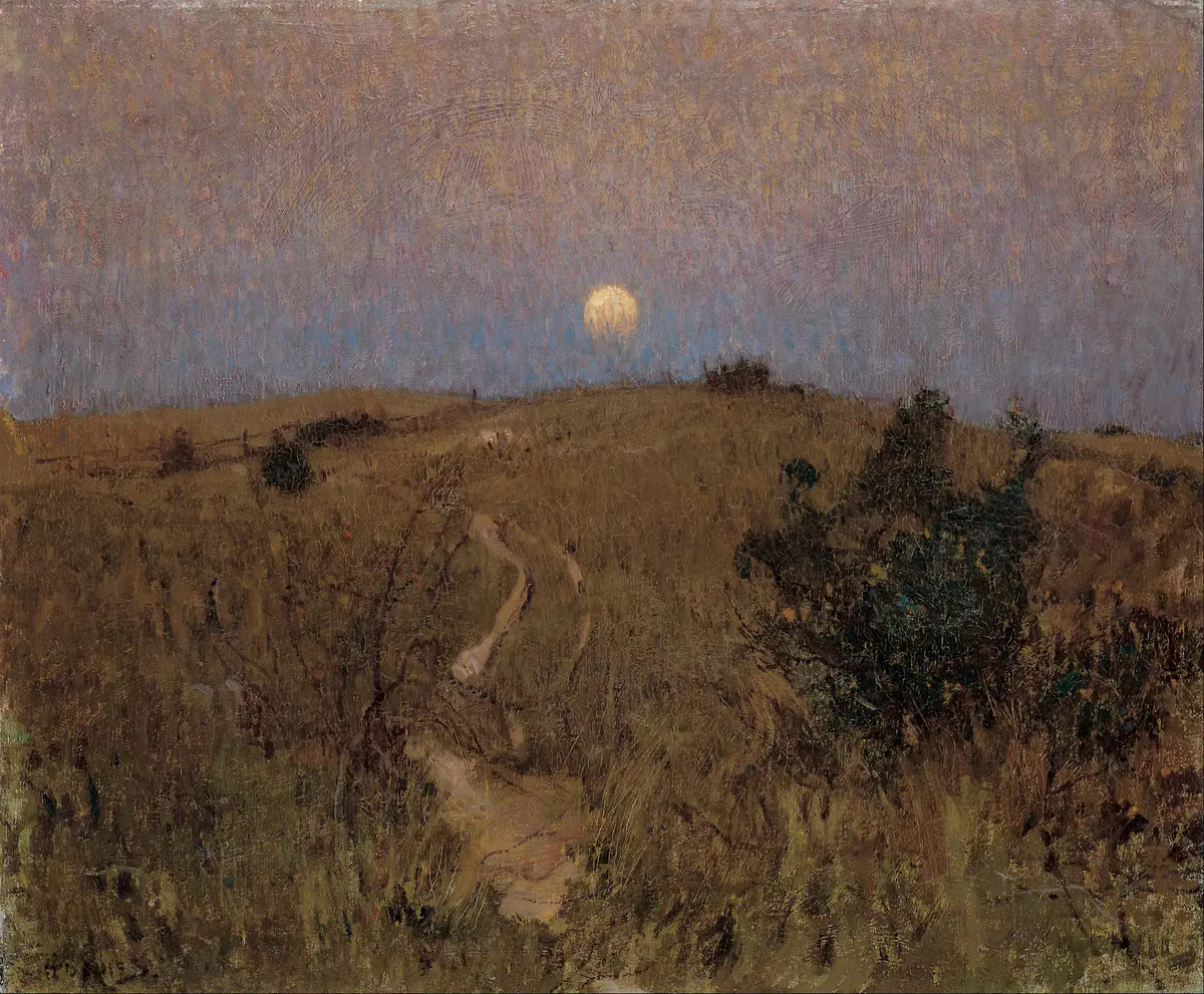 Lever de lune - David Davies
