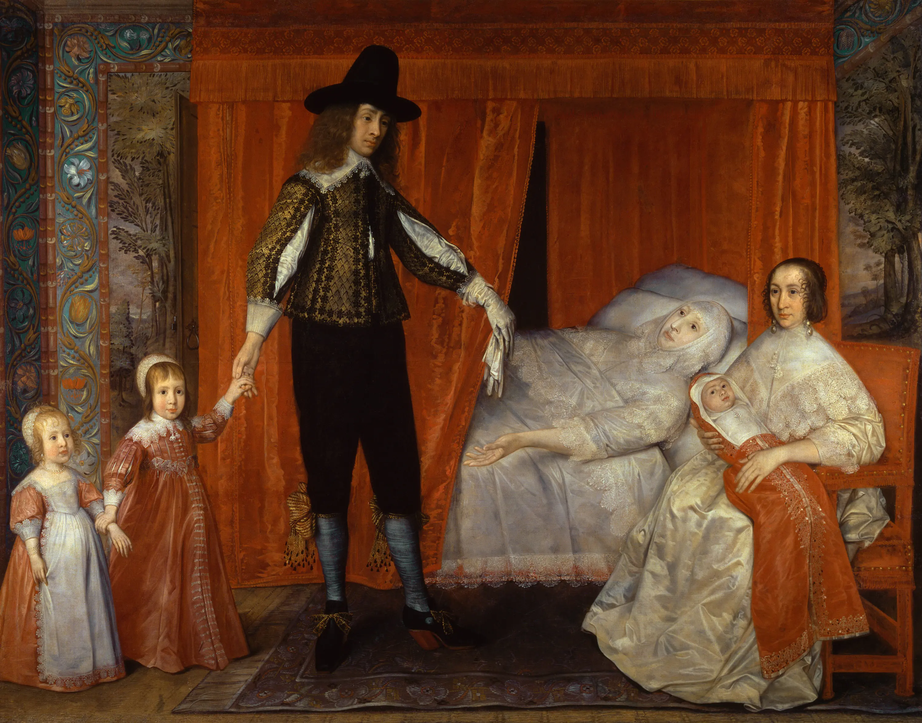 La famille Saltonstall - David des Granges