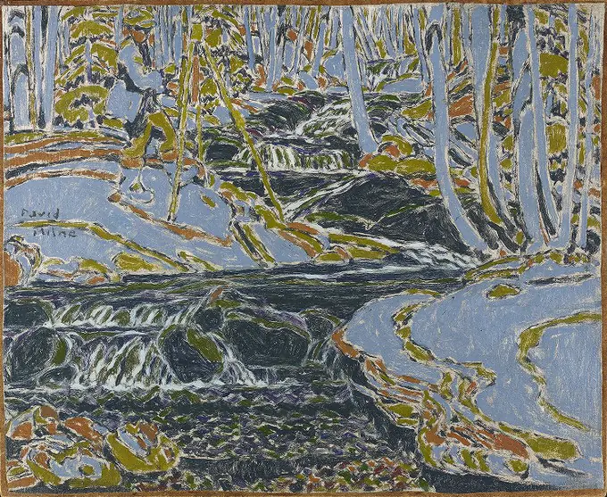 Cascade noire - David Milne