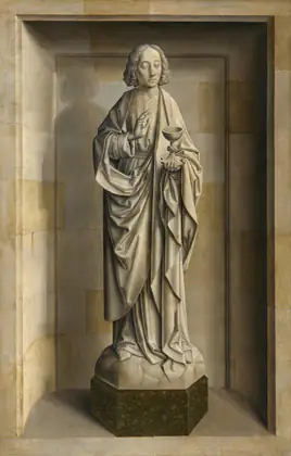 Jean l'évangéliste - Dieric Bouts d. Ä.