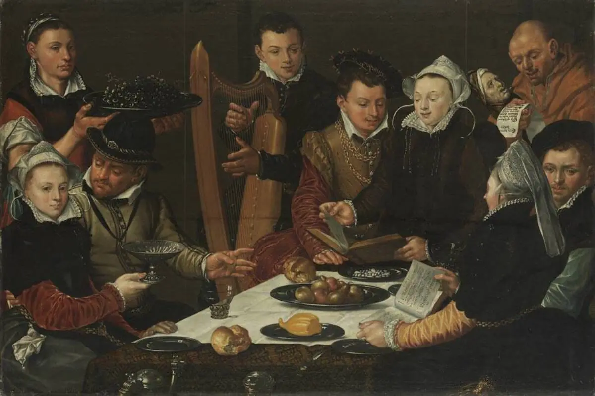 Société musicale - Dirck Barendsz