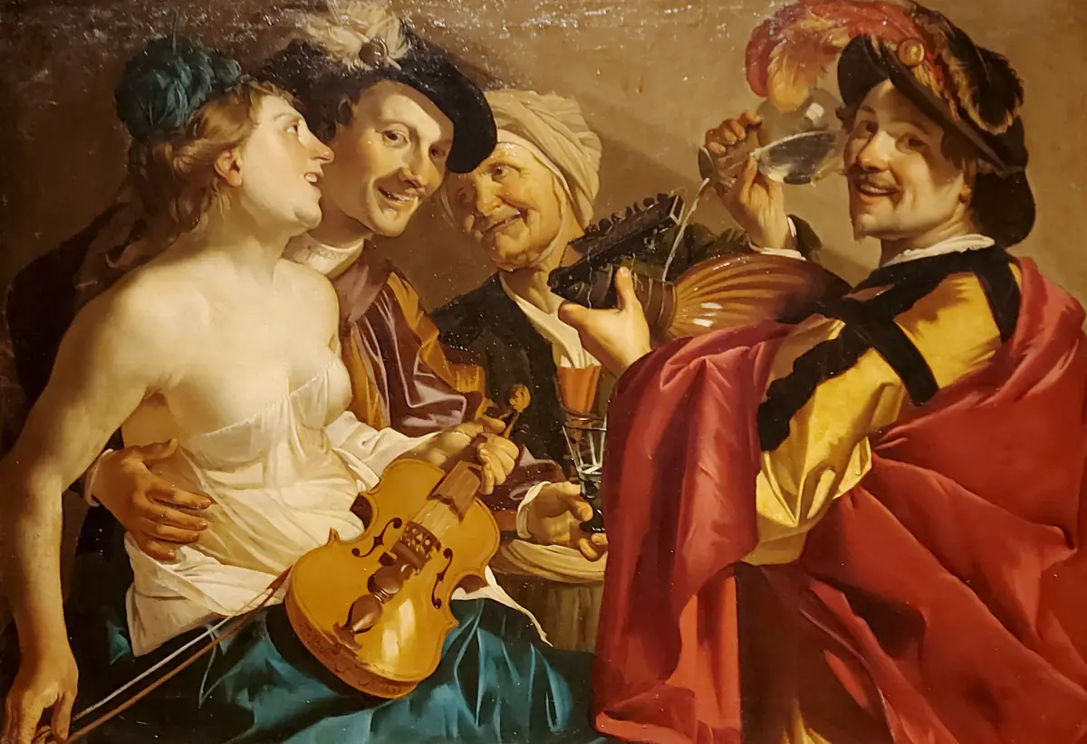 Joyeuse Compagnie - Dirck van Baburen