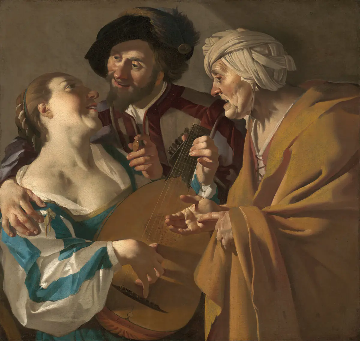 La procuration - Dirck van Baburen