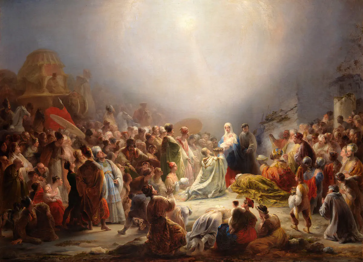 L'Adoration des mages - Domingos Sequeira