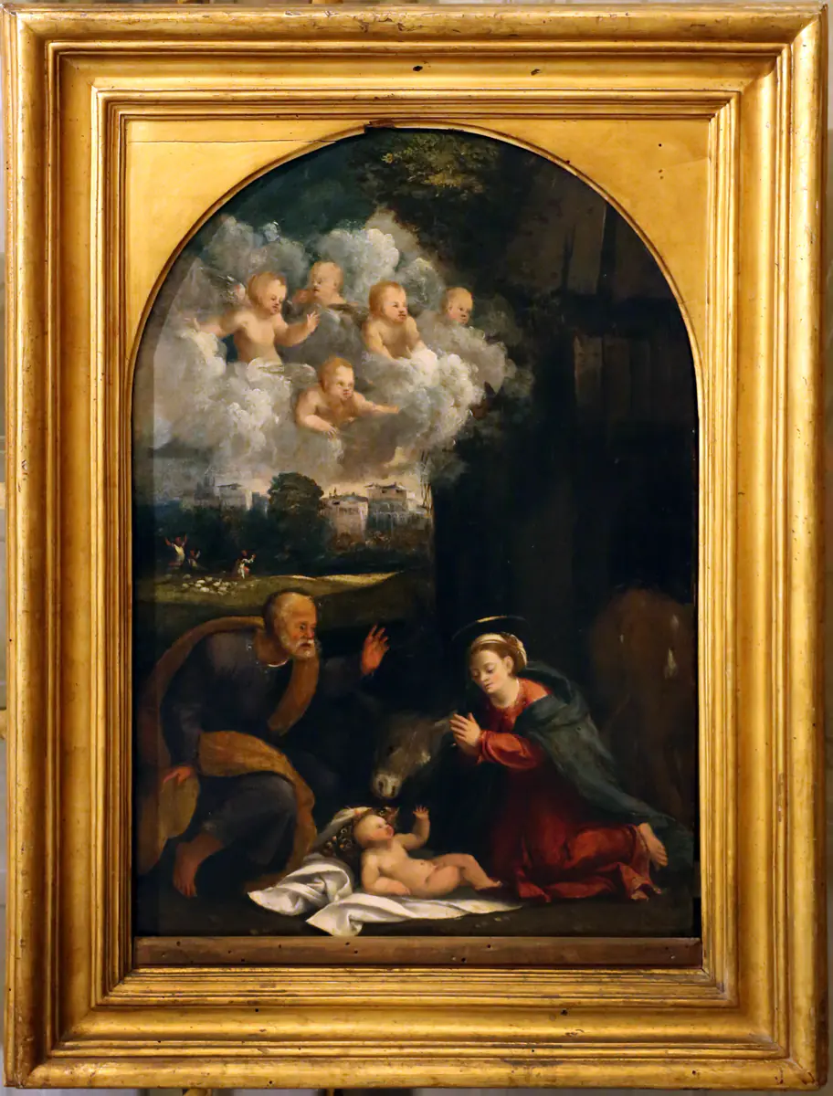 Adoration de l'Enfant - Dosso Dossi