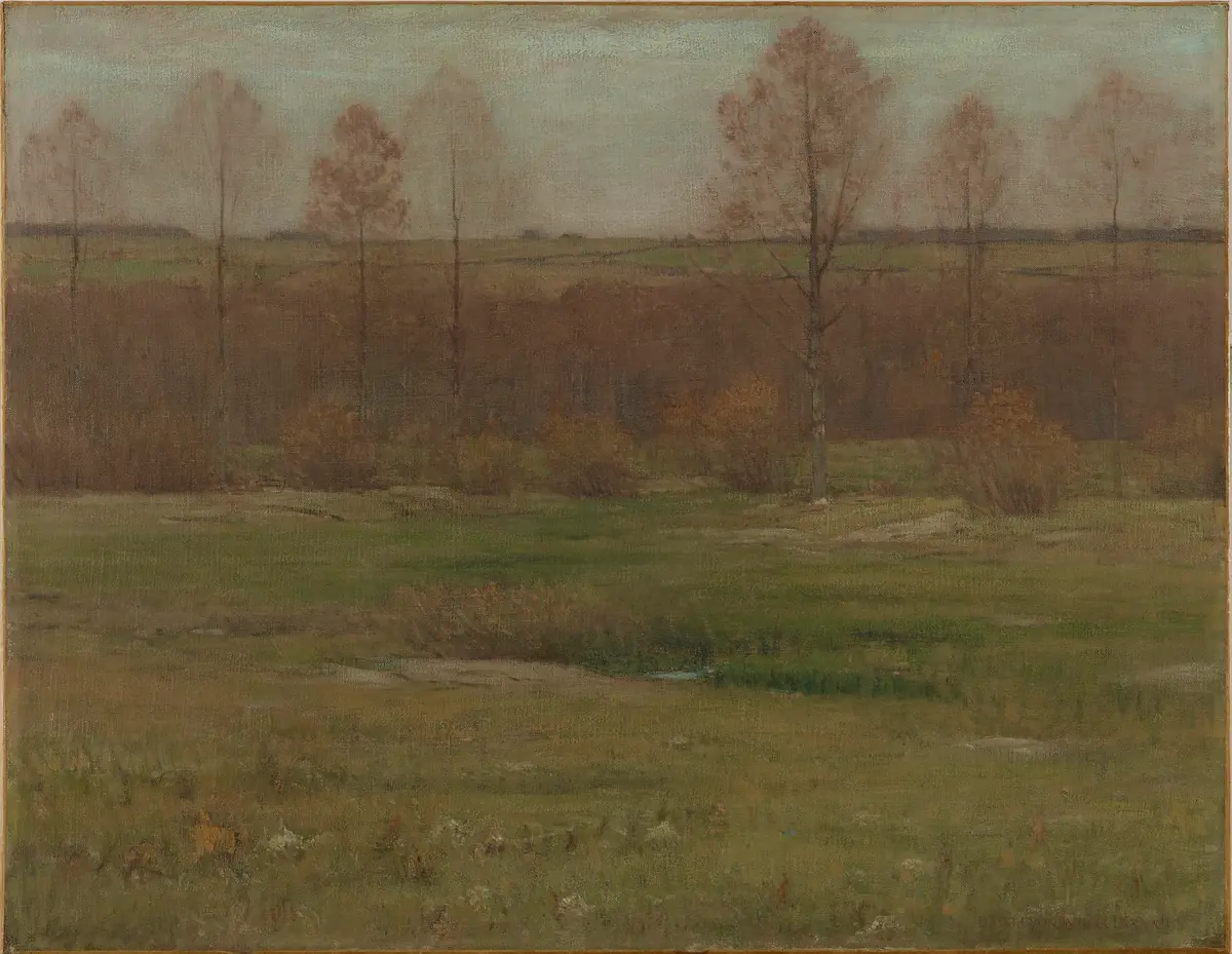 Automne — cycle de Freer - Dwight William Tryon