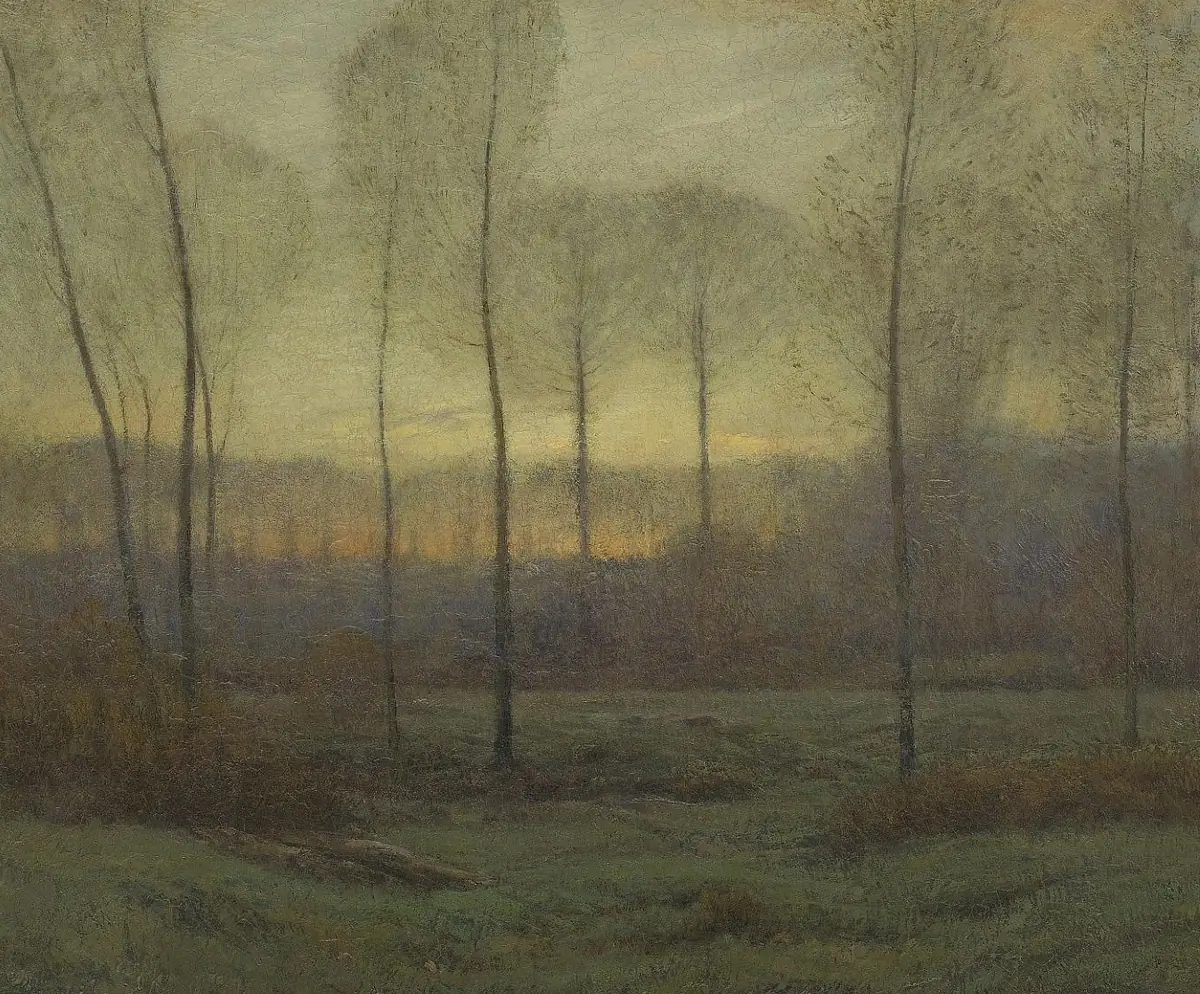 Crépuscule de mai - Dwight William Tryon